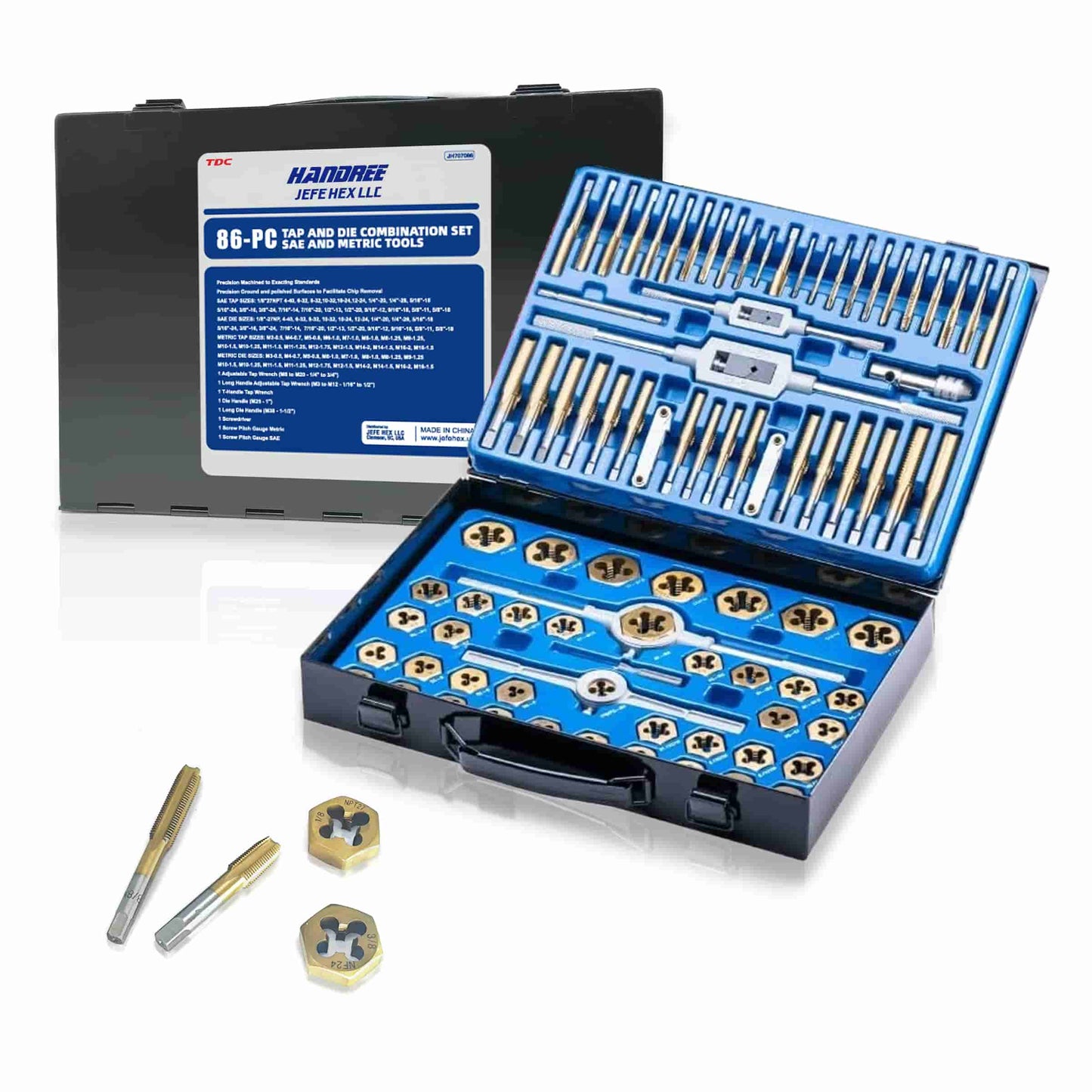 86PCS Tap and Die Set